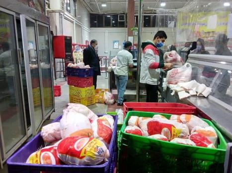 کاهش قیمت گوشت مرغ و تخم مرغ در میادین میوه و تره بار تهران