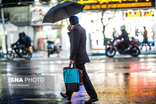 اخطار هواشناسی نسبت به بارندگی و سرما در تهران
