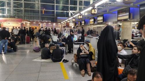 ممنوعیت ورود زائرین اربعین بدون بلیت به فرودگاه امام