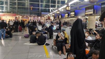ممنوعیت ورود زائرین اربعین بدون بلیت به فرودگاه امام