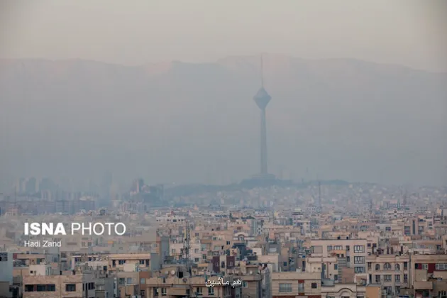 شاخص هوای برخی منطقه های تهران بسیار ناسالم شد