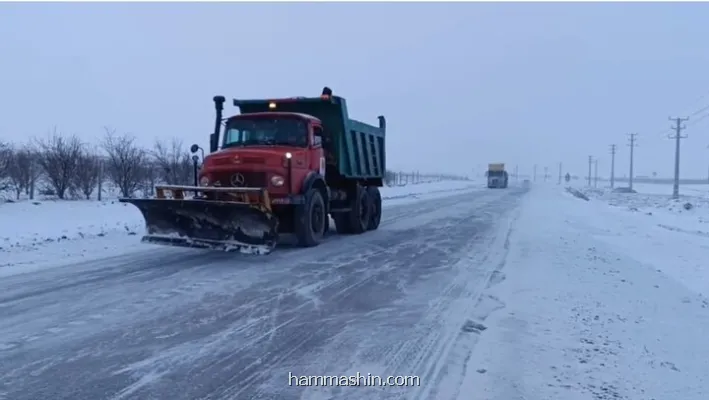 برفروبی ۶۸ هزار کیلومتر از جاده های کشور