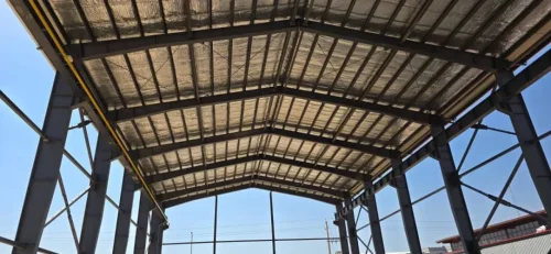 ساخت سوله صنعتی با اسکلت فلزی