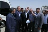 ظریف از سایت پتروشیمی نگین مكران بازدید كرد