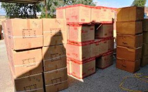 توقیف تریلر حمل گاز، حامل كالای قاچاق در پایتخت